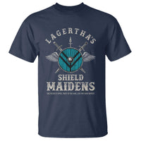 Lagertha's Shield Maidens T Shirt The Future Is Open Trust In The Gods Viking Warrior - Wonder Print Shop