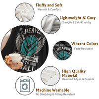 Shieldmaiden Viking Pride Throw Blanket Good Girls Go To Heaven The Best Women Go To Valhalla - Wonder Print Shop