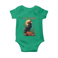 Funny Halloween F Caw F Baby Onesie Black Crow Moon Gothic Spooky Season - Wonder Print Shop