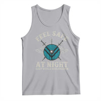Funny Feel Safe At Night Sleep With A Shieldmaiden Tank Top Viking Pride - Wonder Print Shop