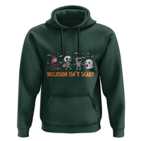 Halloween Teacher Hoodie Inclusion Isn't Scary Cute Skeleton Ghost Witch