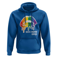LGBT Lesbian Halloween Hoodie Kiss More Girls Rainbow Vampire Lips