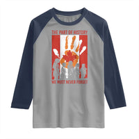 Indigenous Children Raglan Shirt The Part Of History We Must Never Forget Canada - Wonder Print Shop