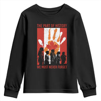 Indigenous Children Youth Sweatshirt The Part Of History We Must Never Forget Canada - Wonder Print Shop