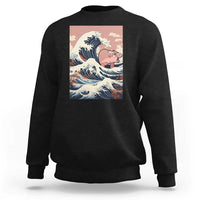 Funny Moo Deng Sweatshirt Cute Hippo Zoo Meme Baby Pygmy Tsunami - Wonder Print Shop