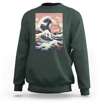 Funny Moo Deng Sweatshirt Cute Hippo Zoo Meme Baby Pygmy Tsunami - Wonder Print Shop