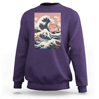 Funny Moo Deng Sweatshirt Cute Hippo Zoo Meme Baby Pygmy Tsunami - Wonder Print Shop