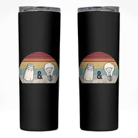 Retro Salt And Light Be Ye Salt Christian Skinny Tumbler - Wonder Print Shop