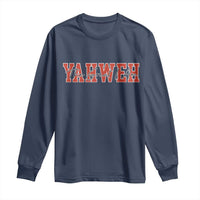 Yahweh The Great I Am Long Sleeve Shirt Christian Religious Faith - Wonder Print Shop