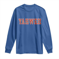Yahweh The Great I Am Long Sleeve Shirt Christian Religious Faith - Wonder Print Shop