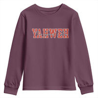 Yahweh The Great I Am Youth Sweatshirt Christian Religious Faith - Wonder Print Shop