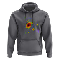 Hurricane Gabrielle 2025 Hoodie Meteorologist Weather Radar Storm Chasing - Wonder Print Shop