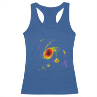 Hurricane Gabrielle 2025 Racerback Tank Top Meteorologist Weather Radar Storm Chasing - Wonder Print Shop