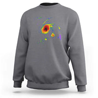 Hurricane Gabrielle 2025 Sweatshirt Meteorologist Weather Radar Storm Chasing - Wonder Print Shop