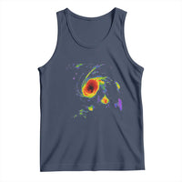 Hurricane Gabrielle 2025 Tank Top Meteorologist Weather Radar Storm Chasing - Wonder Print Shop