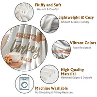 Funny Thanksgiving Turkey Throw Blanket Coolest Turkey At The Table Fall Season - Wonder Print Shop