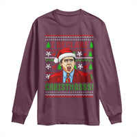 Funny I Declare Christmas Long Sleeve Shirt Funny Christmas Office Holiday Meme - Wonder Print Shop