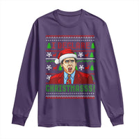 Funny I Declare Christmas Long Sleeve Shirt Funny Christmas Office Holiday Meme - Wonder Print Shop