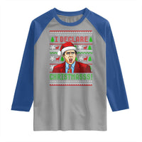Funny I Declare Christmas Raglan Shirt Funny Christmas Office Holiday Meme - Wonder Print Shop