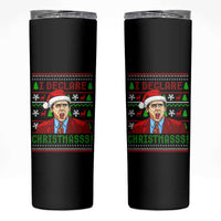 Funny I Declare Christmas Skinny Tumbler Funny Christmas Office Holiday Meme - Wonder Print Shop