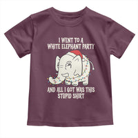 Funny I Went To A White Elephant Party And All I Got Was This Stupid Toddler T Shirt - Wonder Print Shop