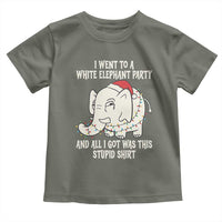 Funny I Went To A White Elephant Party And All I Got Was This Stupid Toddler T Shirt - Wonder Print Shop