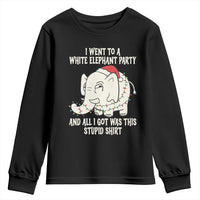 Funny I Went To A White Elephant Party And All I Got Was This Stupid Youth Sweatshirt - Wonder Print Shop