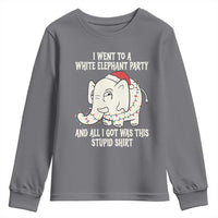 Funny I Went To A White Elephant Party And All I Got Was This Stupid Youth Sweatshirt - Wonder Print Shop