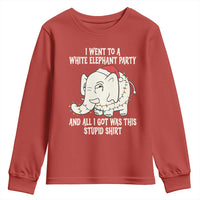 Funny I Went To A White Elephant Party And All I Got Was This Stupid Youth Sweatshirt - Wonder Print Shop