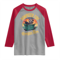 Funny Dumpster Fire Response Team Raglan Shirt Work Humor - Wonder Print Shop