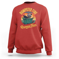 Funny Dumpster Fire Response Team Sweatshirt Work Humor - Wonder Print Shop