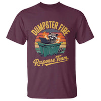 Funny Dumpster Fire Response Team T Shirt Work Humor - Wonder Print Shop