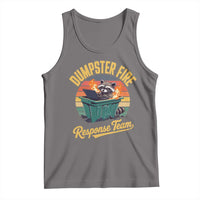 Funny Dumpster Fire Response Team Tank Top Work Humor - Wonder Print Shop