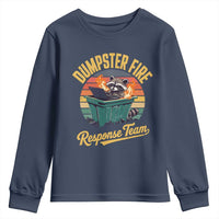 Funny Dumpster Fire Response Team Youth Sweatshirt Work Humor - Wonder Print Shop