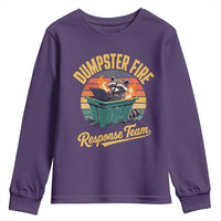 Funny Dumpster Fire Response Team Youth Sweatshirt Work Humor - Wonder Print Shop