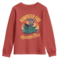 Funny Dumpster Fire Response Team Youth Sweatshirt Work Humor - Wonder Print Shop