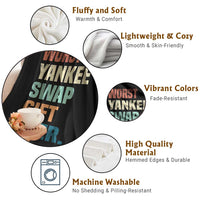Funny Worst Yankee Swap Gift Ever Throw Blanket Christmas Gift Exchange Game - Wonder Print Shop