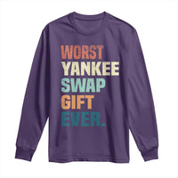 Funny Worst Yankee Swap Gift Ever Long Sleeve Shirt Christmas Gift Exchange Game - Wonder Print Shop
