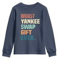 Funny Worst Yankee Swap Gift Ever Youth Sweatshirt Christmas Gift Exchange Game - Wonder Print Shop