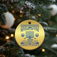 Hanukkah Holiday Christmas Ornament Return Of The Judai Chanukah Jewish Festival - Wonder Print Shop