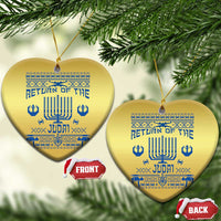 Hanukkah Holiday Christmas Ornament Return Of The Judai Chanukah Jewish Festival - Wonder Print Shop
