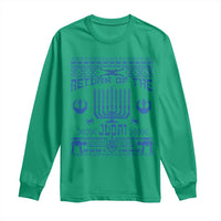 Hanukkah Holiday Long Sleeve Shirt Return Of The Judai Chanukah Jewish Festival