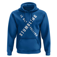 Malcolm X Stumbling Is Not Falling Hoodie Black History Month