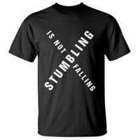 Malcolm X Stumbling Is Not Falling T Shirt Black History Month