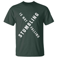 Malcolm X Stumbling Is Not Falling T Shirt Black History Month
