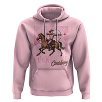 Funny Valentine's Day Western Cowboy Hoodie Pucker Up Cowboy Cupid