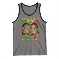 Martin Luther King And Malcolm X Tank Top Brothers In Arms Fighting Terrorism 1964 Black History