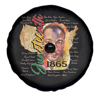 Juneteenth 1865 Spare Tire Cover Black Leaders African American Heritage