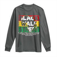 Black Wall Street Long Sleeve Shirt Tulsa Black History Month Africa Map