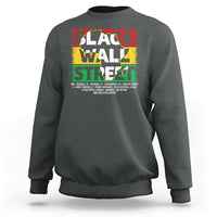 Black Wall Street Sweatshirt Tulsa Black History Month Africa Map